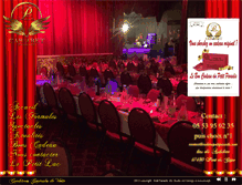 Tablet Screenshot of cabaretpetitparadis.com